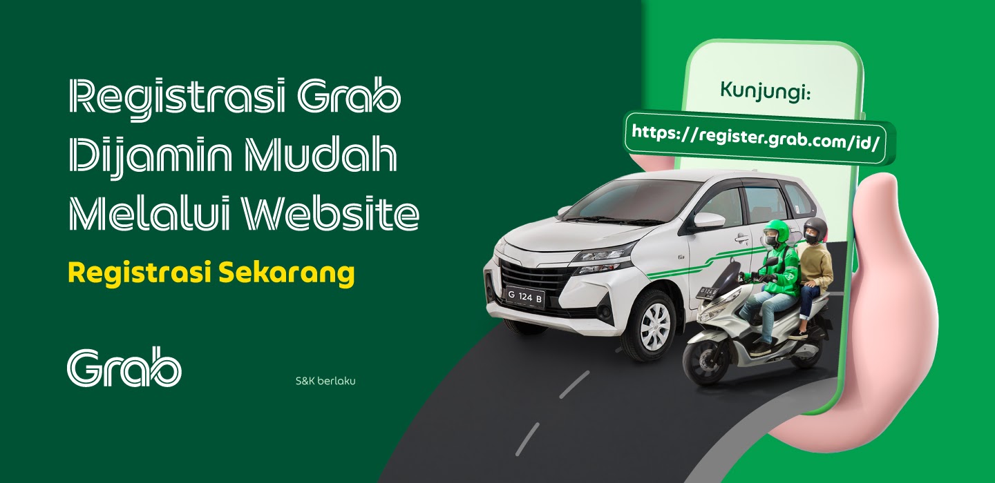 cara daftar Grab Driver