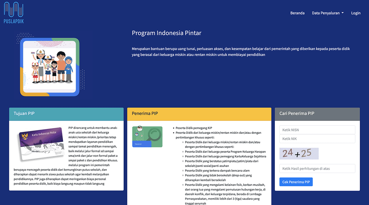cara daftar PIP online