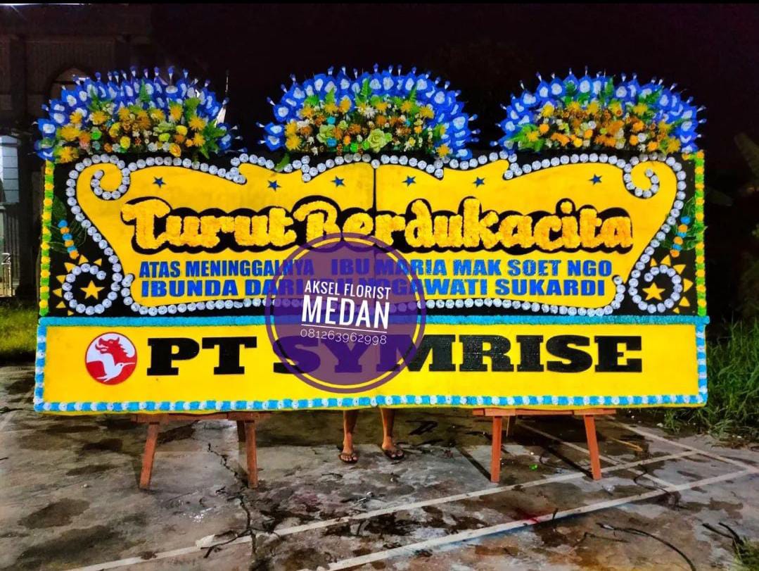 papan bunga medan