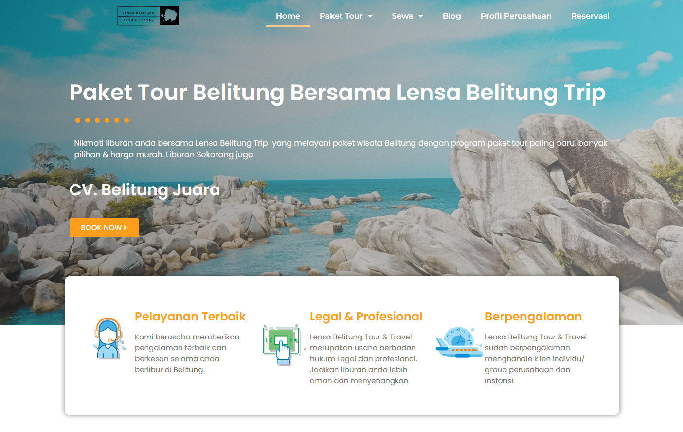 lensa belitung trip